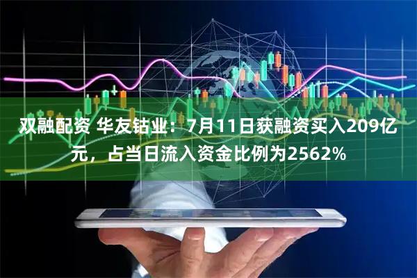 双融配资 华友钴业：7月11日获融资买入209亿元，占当日流入资金比例为2562%